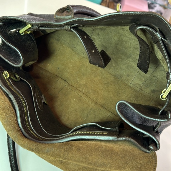 Vintage Mulberry Bayswater grained leather tote bag - Picture 9 of 11